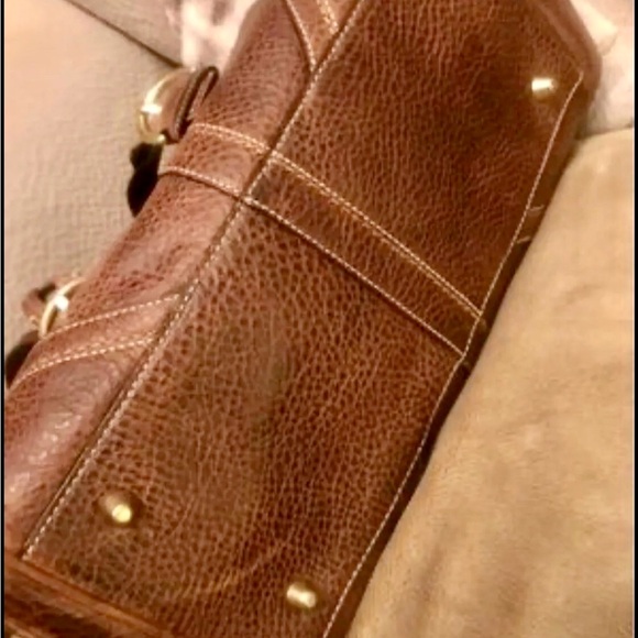 VINTAGE COACH SATCHEL , mint condition , outside and inside perfect - Picture 7 of 9